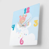 Keep or Create Your Own - Clock Quadratische Wanduhr (Winkel)