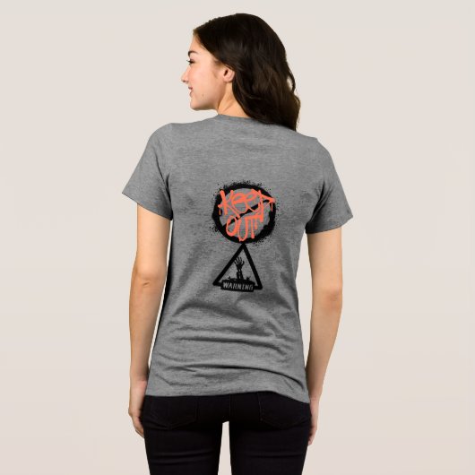 "Keep Out: Enter at Your Own Risk" Tee (Rückseite voll)