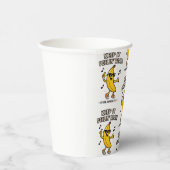 Keep Peelin  Cloth Napkin Pappbecher (Rechts)