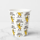 Keep Peelin  Cloth Napkin Pappbecher (Vorderseite)