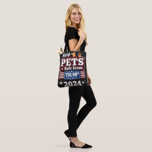 Keep Pets Safe From Trump 2024for Pet Lovers Tasche