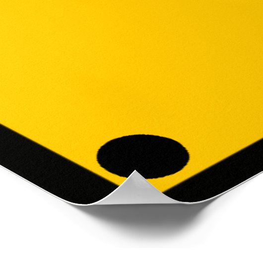 Keep Right Poster (Ecke)