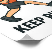 Keep Rucking - Motivational Ruck March Poster (Ecke)