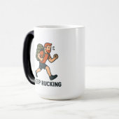 Keep Rucking Mug - Motivational Fitness Coffee Cup Verwandlungstasse (Vorderseite Links)