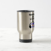 ♪♥Keep Ruhe u. hören auf KPop Reise/Pendler Mug♥♫ Reisebecher (Mittel)