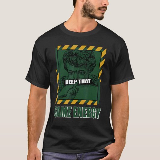 Keep Same Energy JD 1 Mid Sonics Noble Green Polle T-Shirt (Vorderseite)