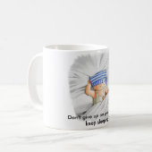 Keep SchlafenTasse Kaffeetasse (Vorderseite Links)