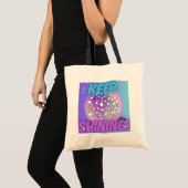 KEEP SHINING Tragetasche (Vorderseite (Produkt))