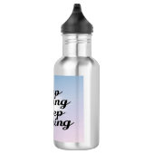 Keep Singing Keep Shining 2 Wasserflasche (Rechts)