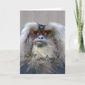 Keep smiling - even in corona times! karte (Vorderseite)