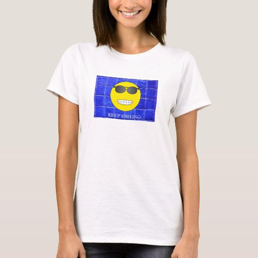 Keep Smiling T-Shirt (Vorderseite)