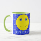 Keep Smiling Tasse (Links)