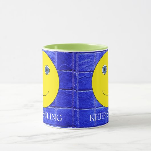 Keep Smiling Tasse (Zentrum)