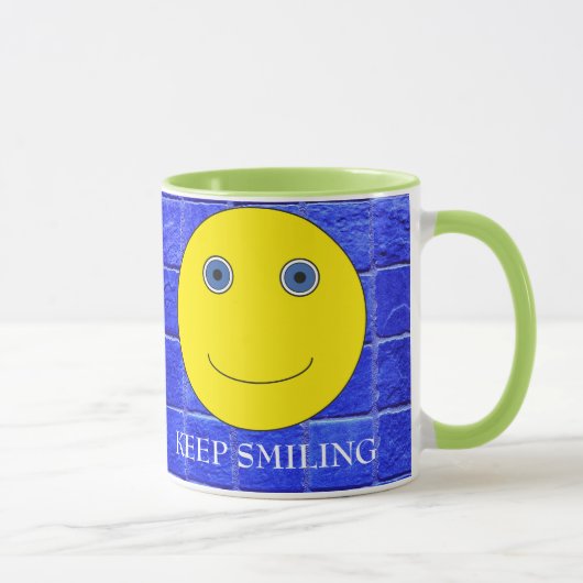 Keep Smiling Tasse (Rechts)