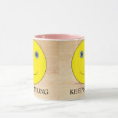 Keep Smiling Tasse (Zentrum)