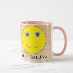 Keep Smiling Tasse