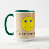 Keep Smiling Tasse (Links)