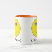 Keep Smiling Tasse (Zentrum)
