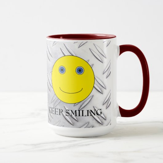 Keep Smiling Tasse (Rechts)