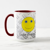 Keep Smiling Tasse (Links)
