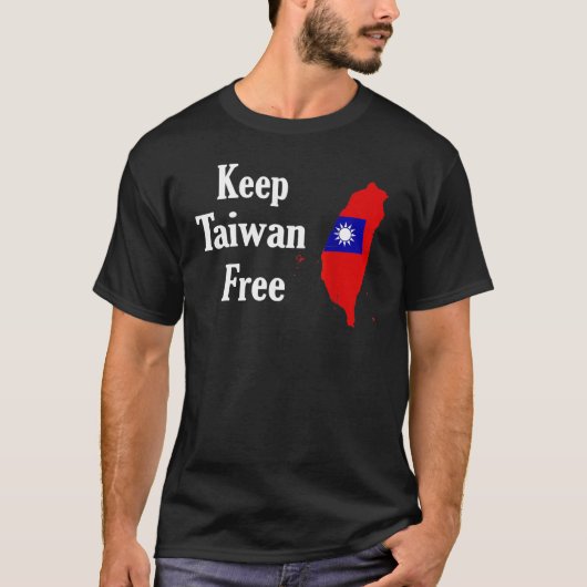 Keep Taiwan Free T-Shirt (Vorderseite)