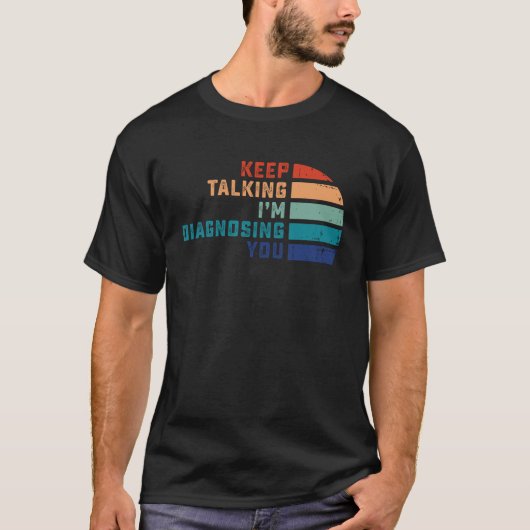 Keep Talking  SLP  Speech Language Pathologist T-Shirt (Vorderseite)