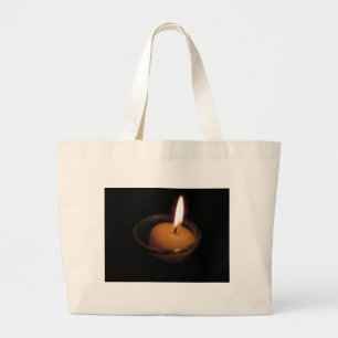 Keep the Flame Burning Candle Jumbo Stoffbeutel