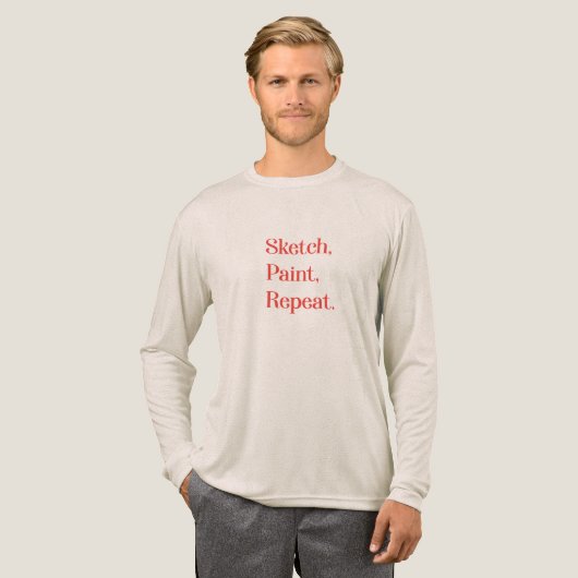 Keep the Momentum Alive With Creative Sessions Tri-Blend Shirt (Volle Vorderseite)