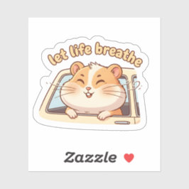 Keep the Peace, Keep the Pace – Cute Scooter  Aufkleber