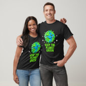 Keep the Planet Green Ecology Trees Ecosystem Wood T-Shirt (Unisex)