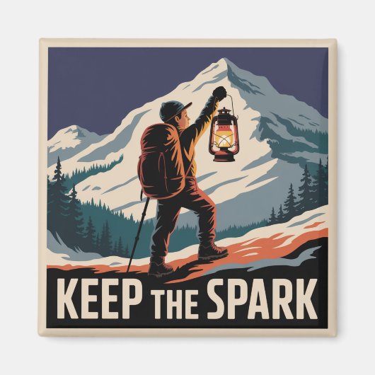 Keep The Spark Magnet (Vorne)