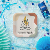Keep The Spark Pappteller (Party)