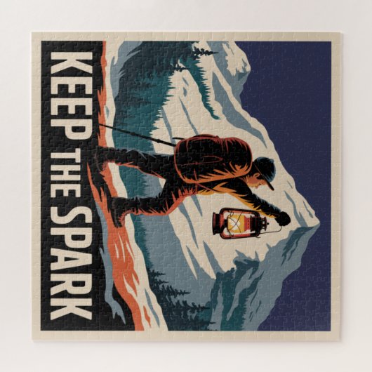 Keep The Spark Puzzle (Horizontal)