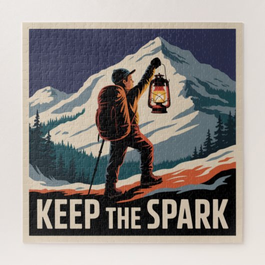 Keep The Spark Puzzle (Vertikal)