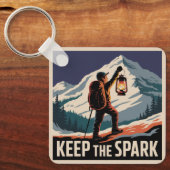 Keep The Spark Schlüsselanhänger (Vorderseite)