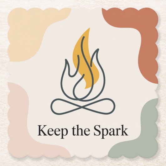 Keep The Spark Untersetzer (Vorderseite)