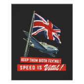 Keep Them Both Flying! Poster (Vorderseite)