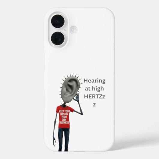 Keep your ears on your own business Case-Mate iPhone hülle (Rückseite)