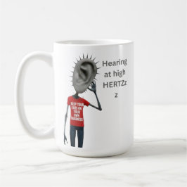 Keep your ears on your own business kaffeetasse