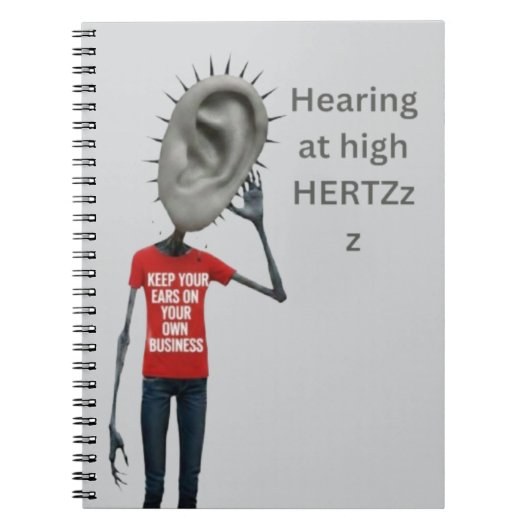 Keep your ears on your own business notizblock (Vorderseite)