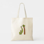 Keep Your Head High - Brachiosaurus Tote Bag Tragetasche (Rückseite)