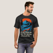 Keep Your Largemouth Shut Fishing Joke Fisherman P T-Shirt (Vorne ganz)