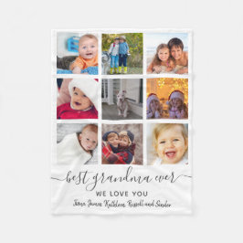 Keepake Best Oma Ewigkeit 9 Fotos Fleecedecke