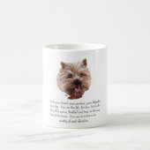 Keepake Cairn Terrier - Männlich Kaffeetasse (Mittel)