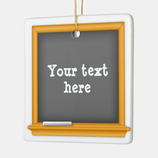 Keepake Chalkboard Keramikornament (Links)