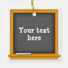 Keepake Chalkboard Keramikornament