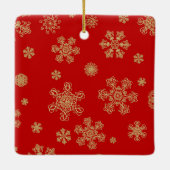 Keepake Cornish Rex Cat Weihnachten Personalisiert Keramikornament (Rückseite)