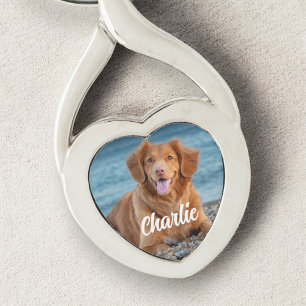 Keepake Dog Lover Personalisiertes Tier-Foto Schlüsselanhänger