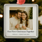 Keepake First Christmas Together Foto Holiday Ornament Aus Metall