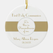 Keepake First Communion Ornament (Vorne)
